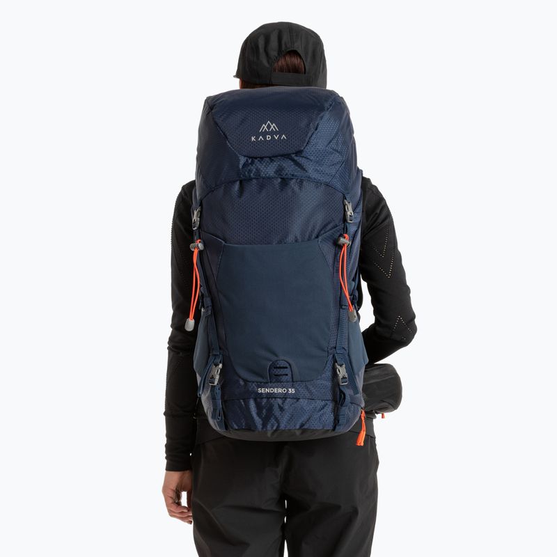 KADVA Sendero 35 l zaino da trekking blu acciaio 20