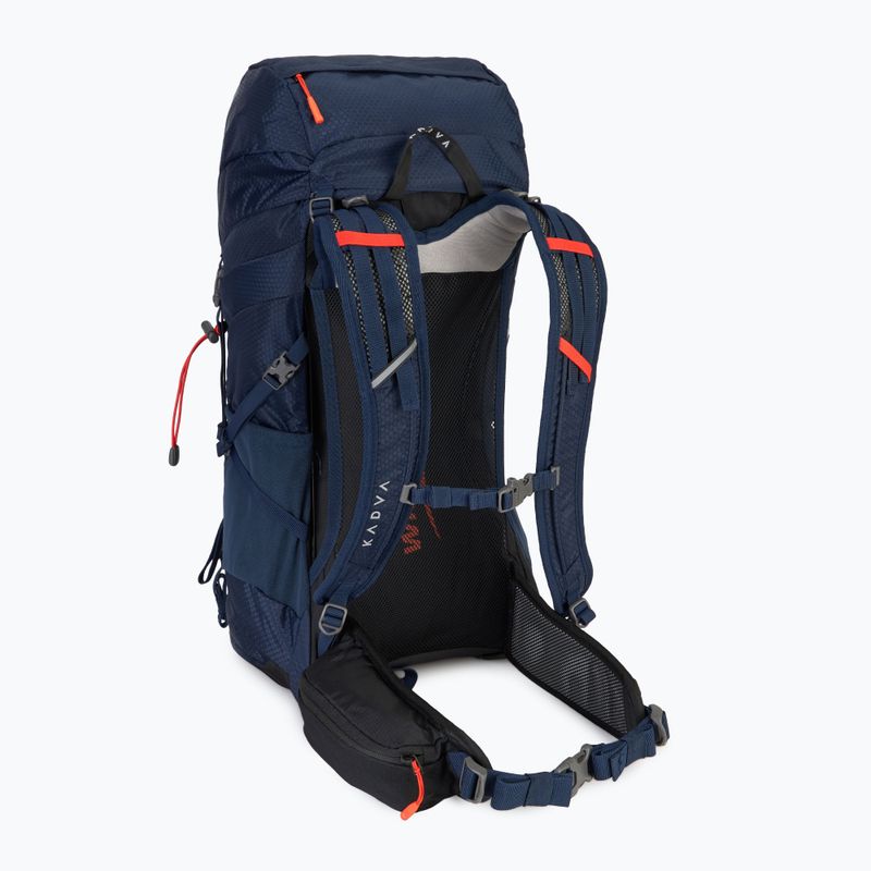 Zaino da trekking KADVA Sendero 35 l blu acciaio 4