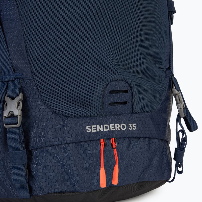 KADVA Sendero 35 l zaino da trekking blu acciaio 5