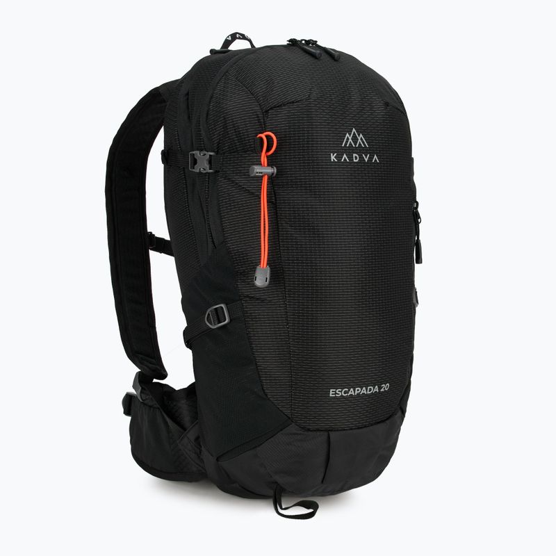 KADVA Escapada 20 l zaino da trekking nero