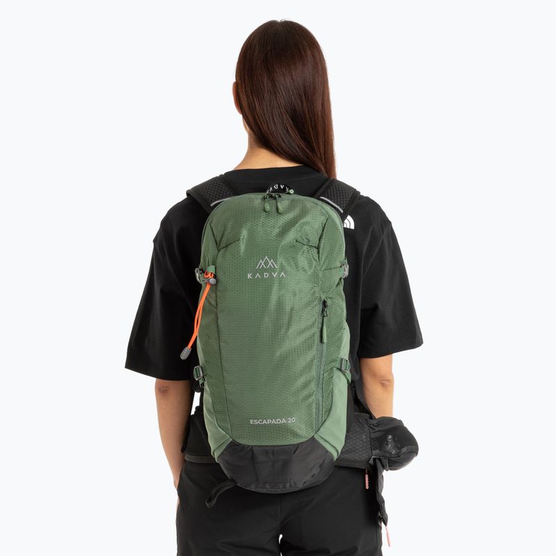 Zaino da trekking KADVA Escapada 20 l verde 11