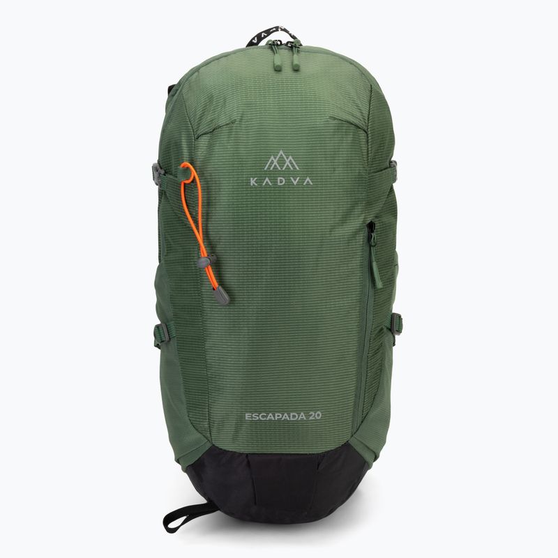 Zaino da trekking KADVA Escapada 20 l verde 2