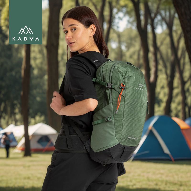 Zaino da trekking KADVA Escapada 20 l verde 21