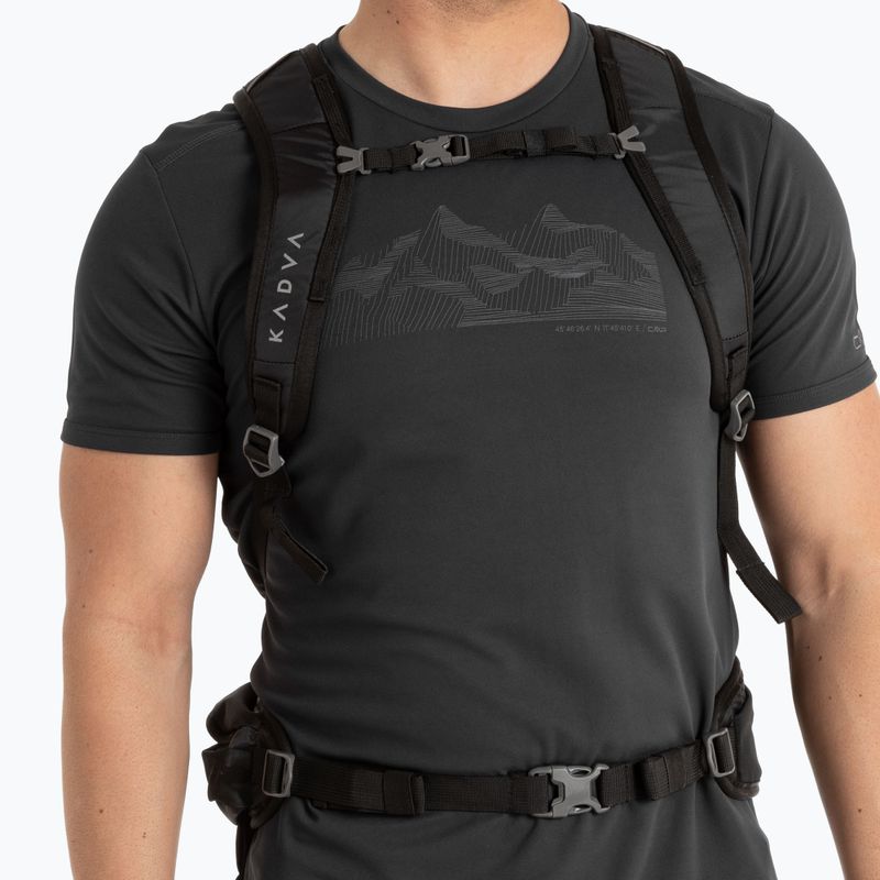 Zaino da trekking KADVA Escapada 30 l nero 14