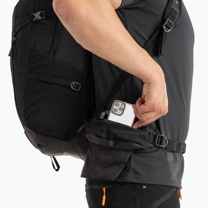 Zaino da trekking KADVA Escapada 30 l nero 16