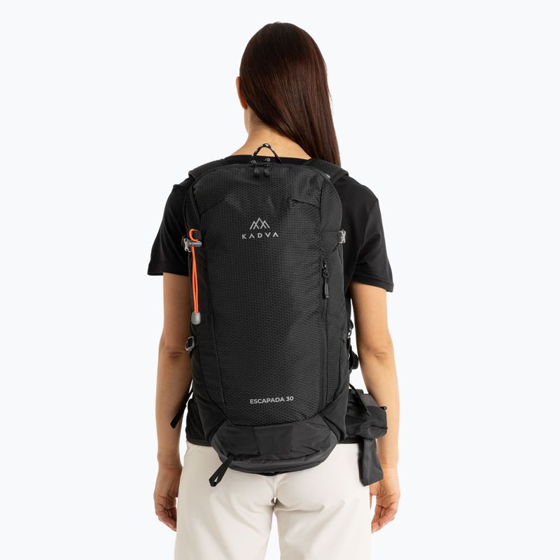 Zaino da trekking KADVA Escapada 30 l nero 22