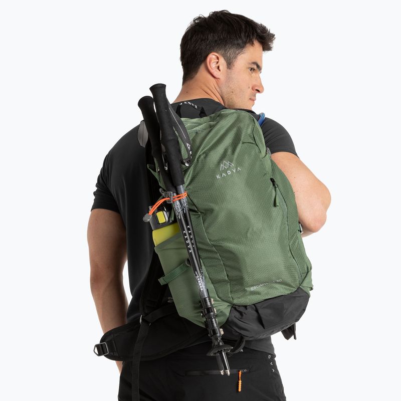 Zaino da trekking KADVA Escapada 30 l verde 20