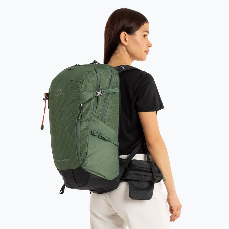 Zaino da trekking KADVA Escapada 30 l verde 22