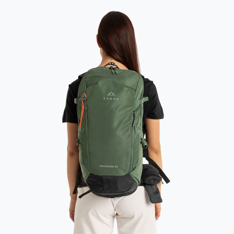 KADVA Escapada zaino da trekking 30 l verde 24