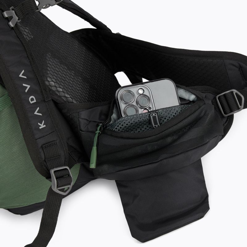 Zaino da trekking KADVA Escapada 30 l verde 9