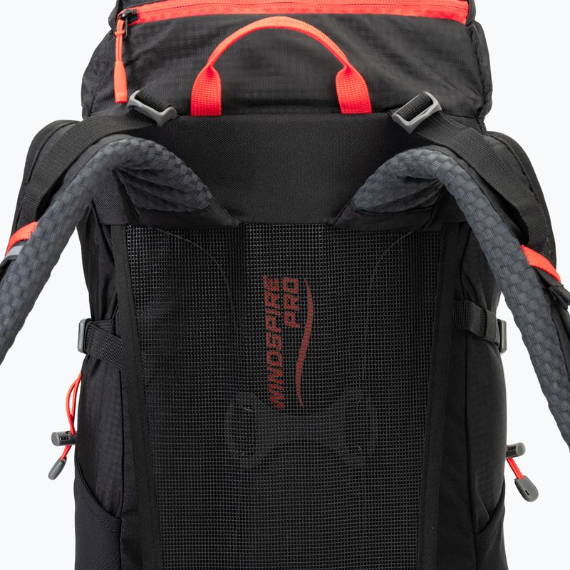 Zaino da trekking KADVA Vagabundo 40 l nero 6