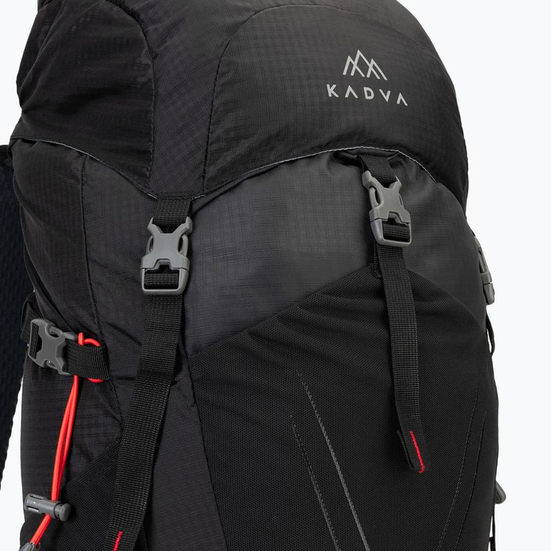 Zaino da trekking KADVA Vagabundo 40 l nero 8