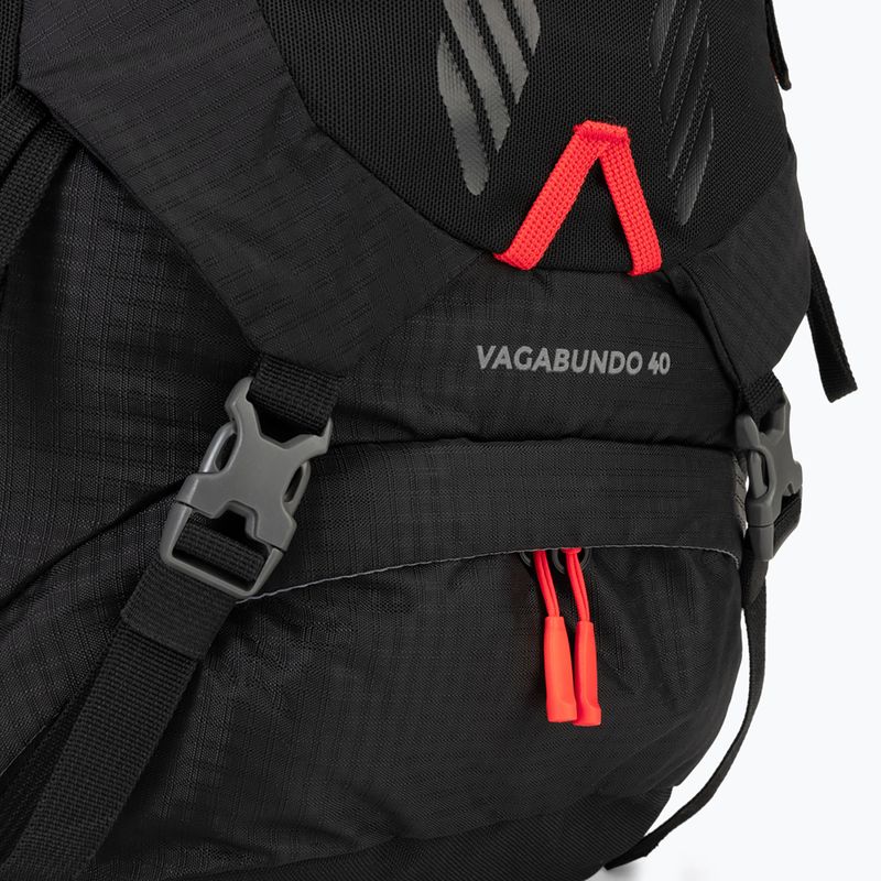 Zaino da trekking KADVA Vagabundo 40 l nero 9