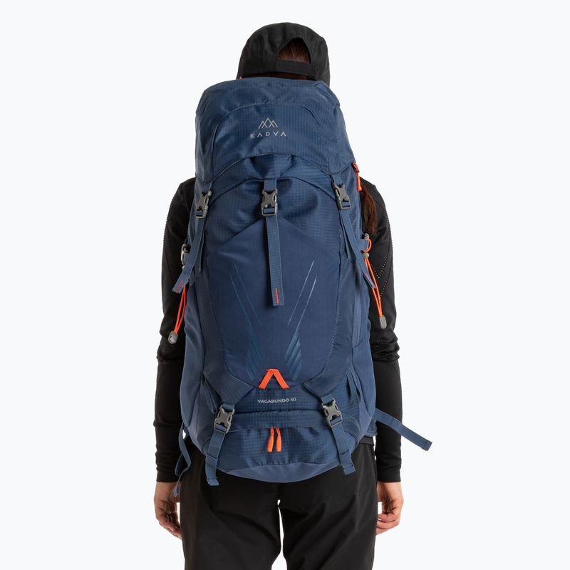 KADVA Zaino Vagabundo 40 l blu 22
