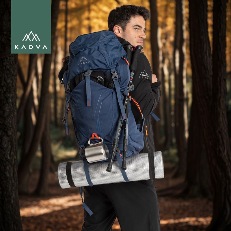 Zaino da trekking KADVA Vagabundo 40 l blu 30