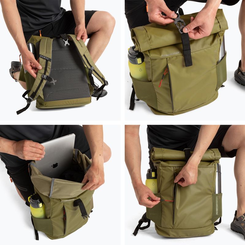 Zaino da città KADVA Companion 20 l kaki 12