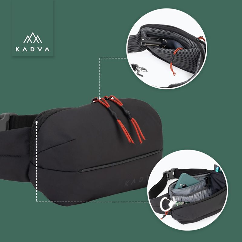 Sacca a vita KADVA Companion nera 13