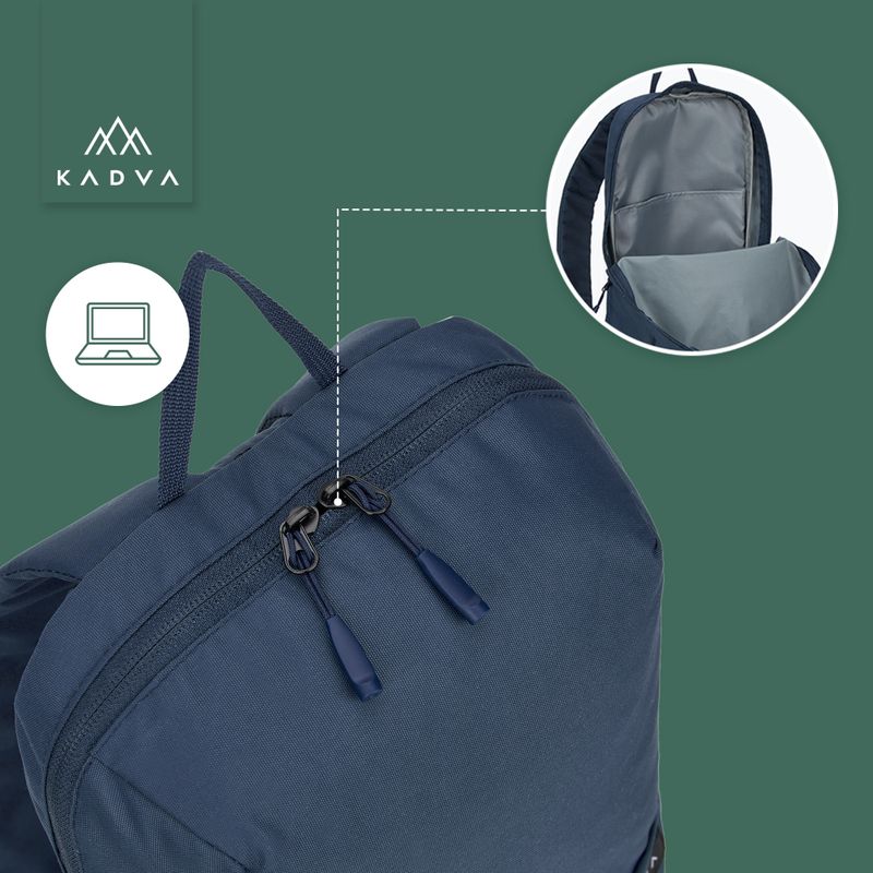 Zaino urbano KADVA CityQuest 9 l blu navy 8