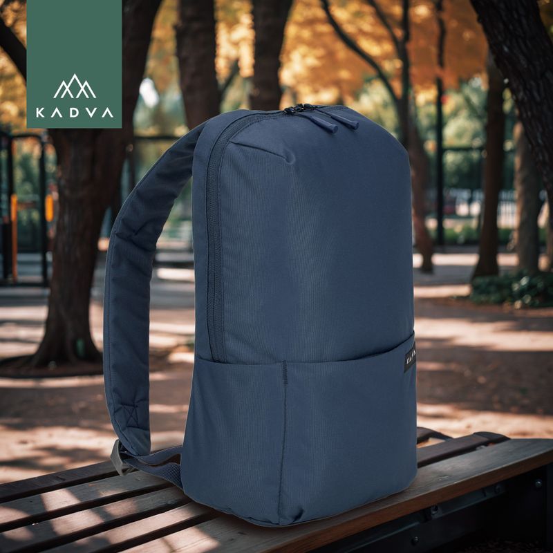 KADVA CityQuest 9 l zaino da città blu navy 9