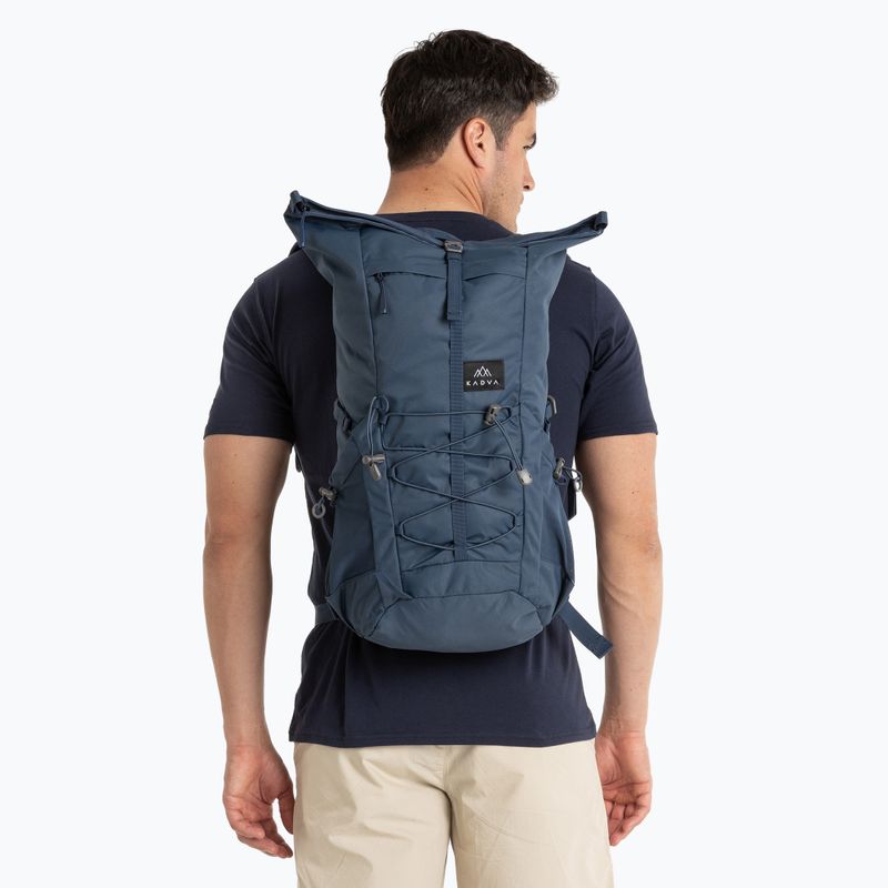 KADVA CityQuest 22 l zaino da città blu navy 11