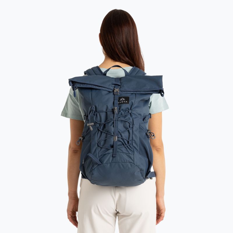 KADVA CityQuest 22 l zaino da città blu navy 21