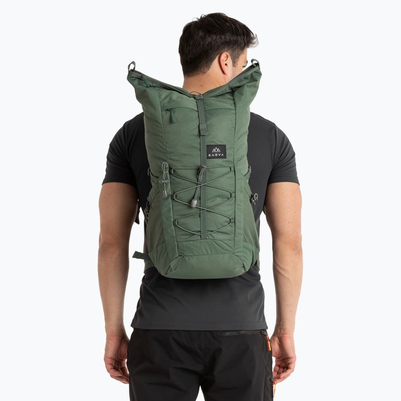 KADVA CityQuest 22 l zaino da città verde 11