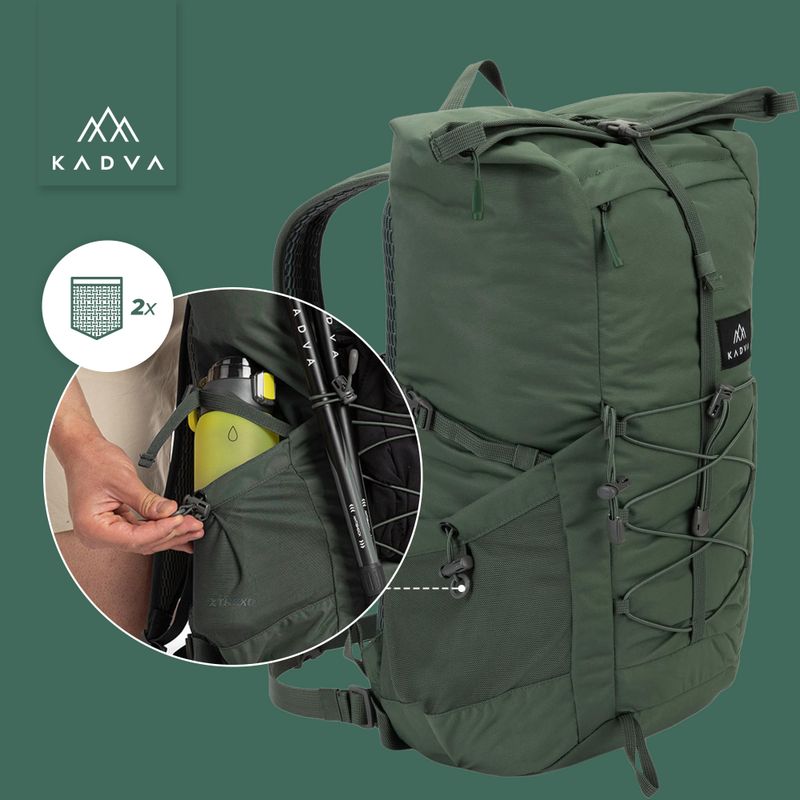 Zaino urbano KADVA CityQuest 22 l verde 21