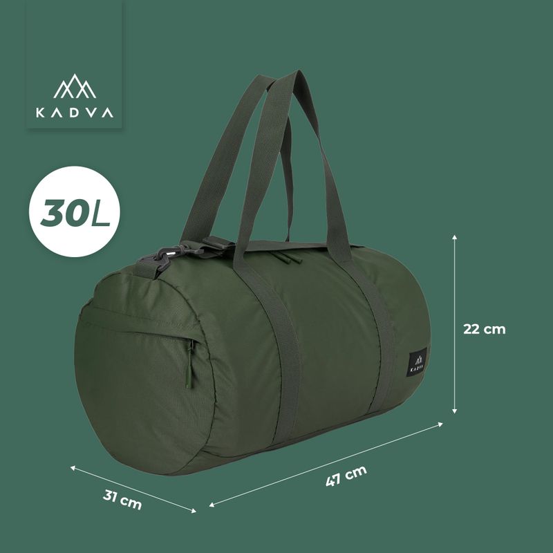KADVA CityQuest borsa 30 l verde 10