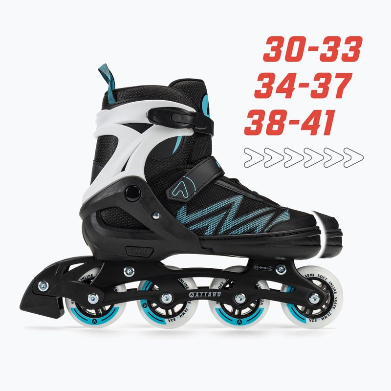 Pattini in linea per bambini ATTABO 2-in-1 Kylo blu 3