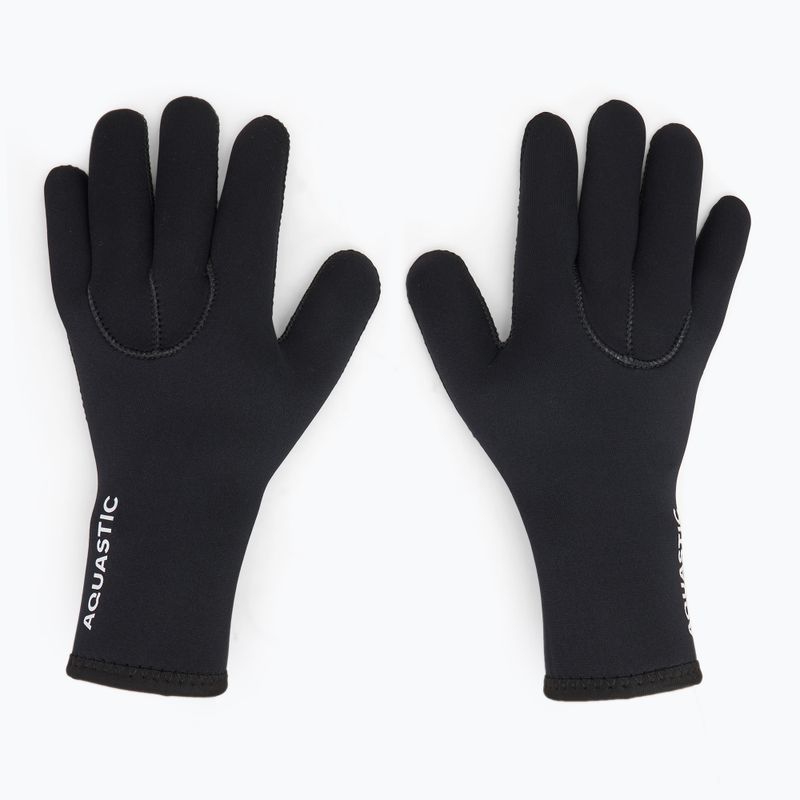 AQUASTIC Guanti in neoprene Wintstick 3 mm nero 3