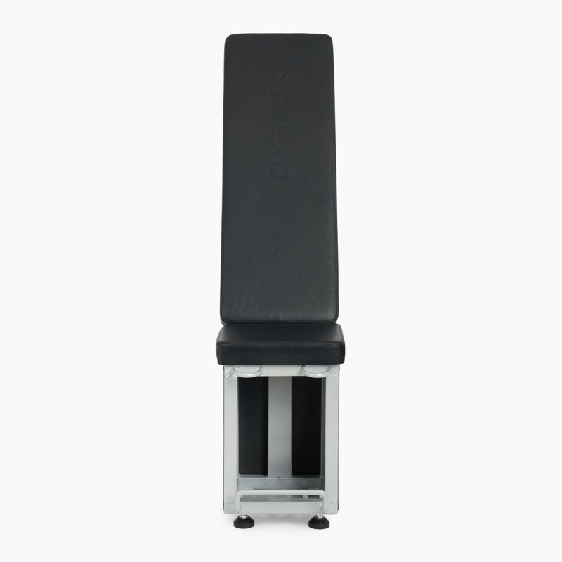 Set TREXO Panca Storage + Manubri Esagonali nero 14