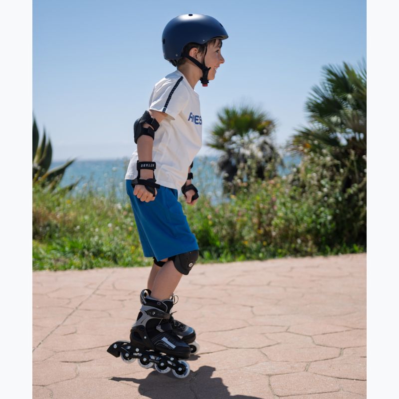 Pattini in linea per bambini regolabili ATTABO Bladeroll nero/blu 13