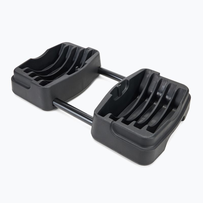 TREXO supporto regolabile per bilanciere + manubrio 2 in 1 TRX-ABD40 nero