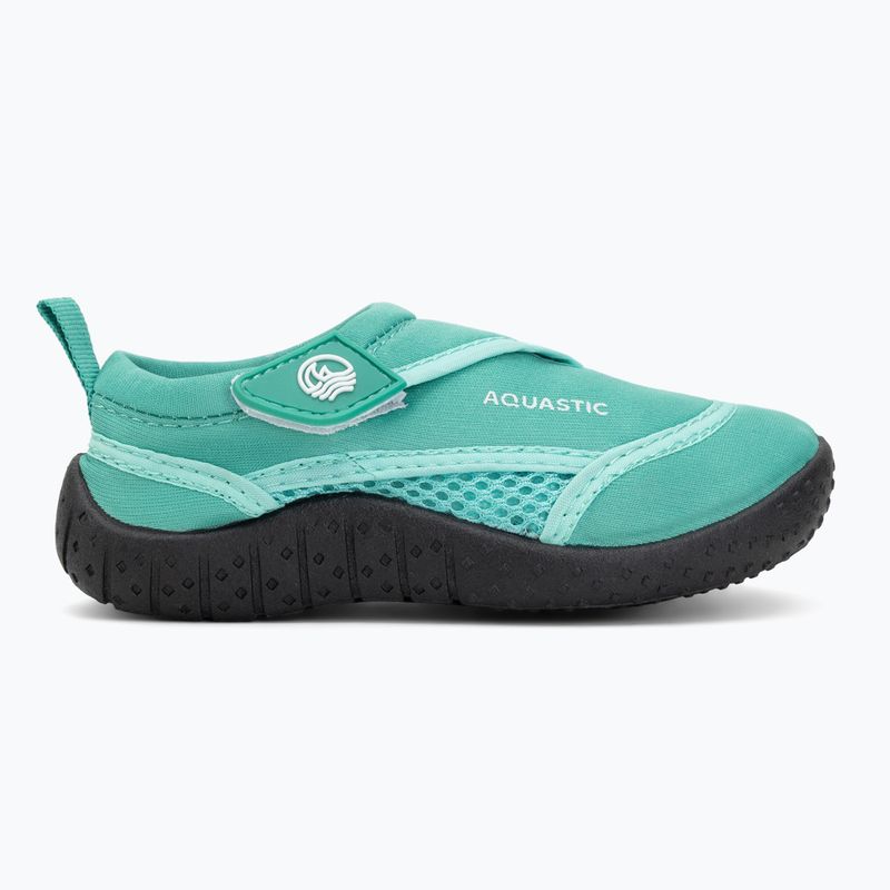 Scarpe da scoglio bambini AQUASTIC Nino turquoise 2