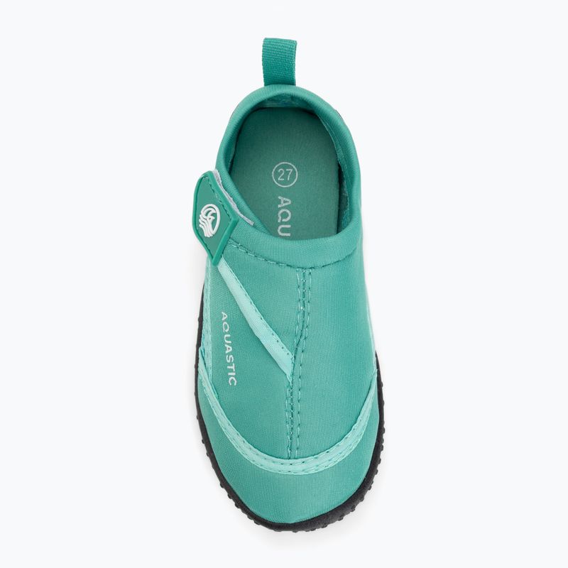 Scarpe da scoglio bambini AQUASTIC Nino turquoise 5