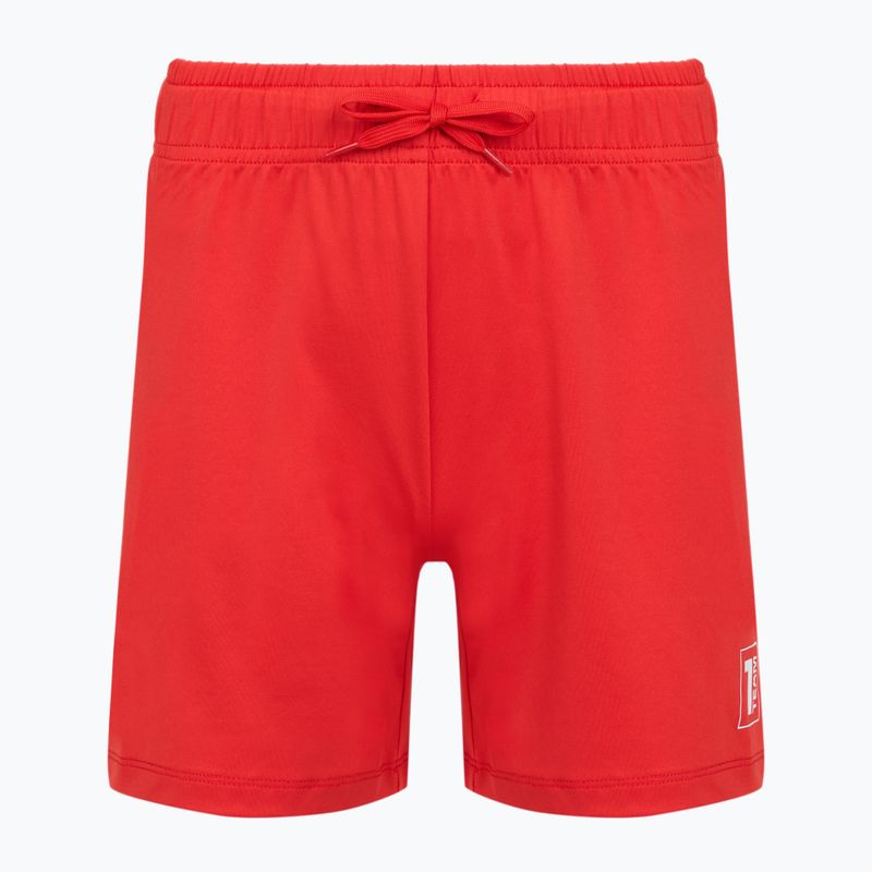 Completo da calcio per bambini OneTeam Precision Set maglia e pantaloncini rosso 10