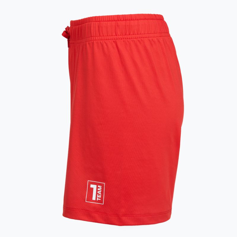 Completo da calcio per bambini OneTeam Precision Set maglia e pantaloncini rosso 12