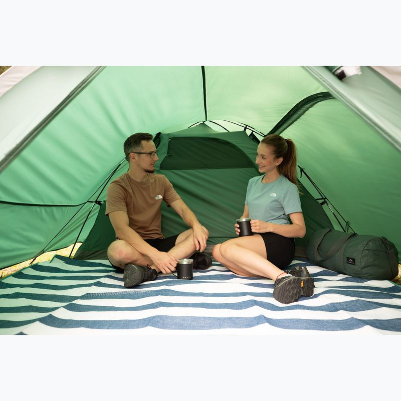 KADVA Tenda da campeggio per 3 persone Kavio 3 verde 22