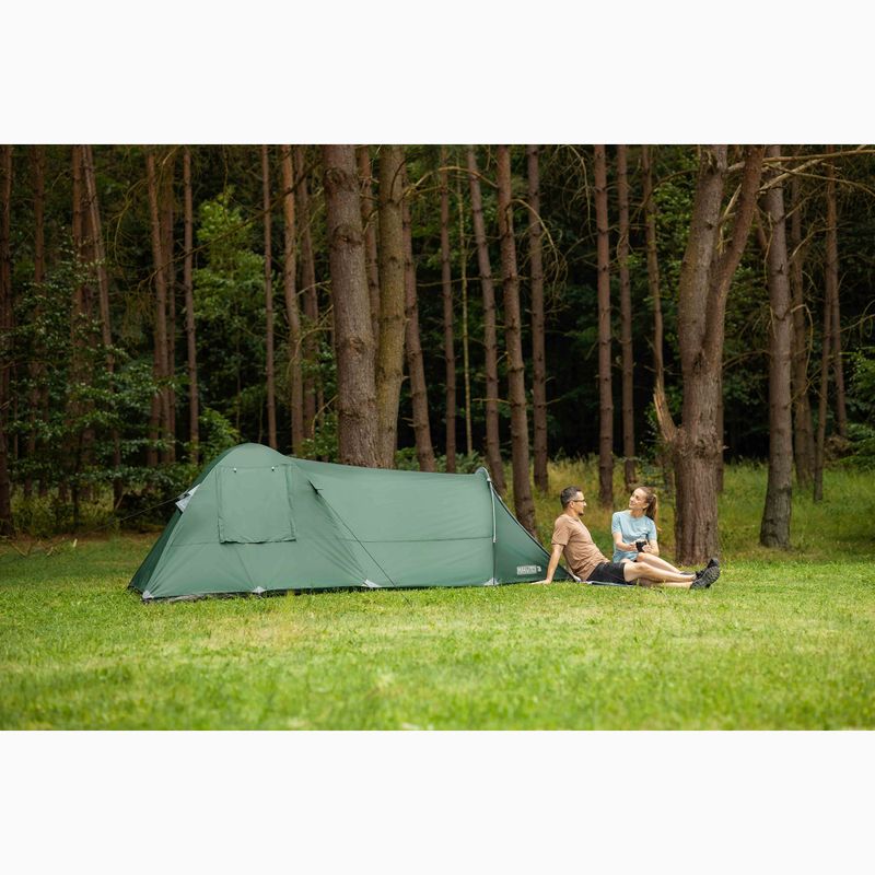 KADVA Tenda da campeggio per 3 persone Kavio 3 verde 2