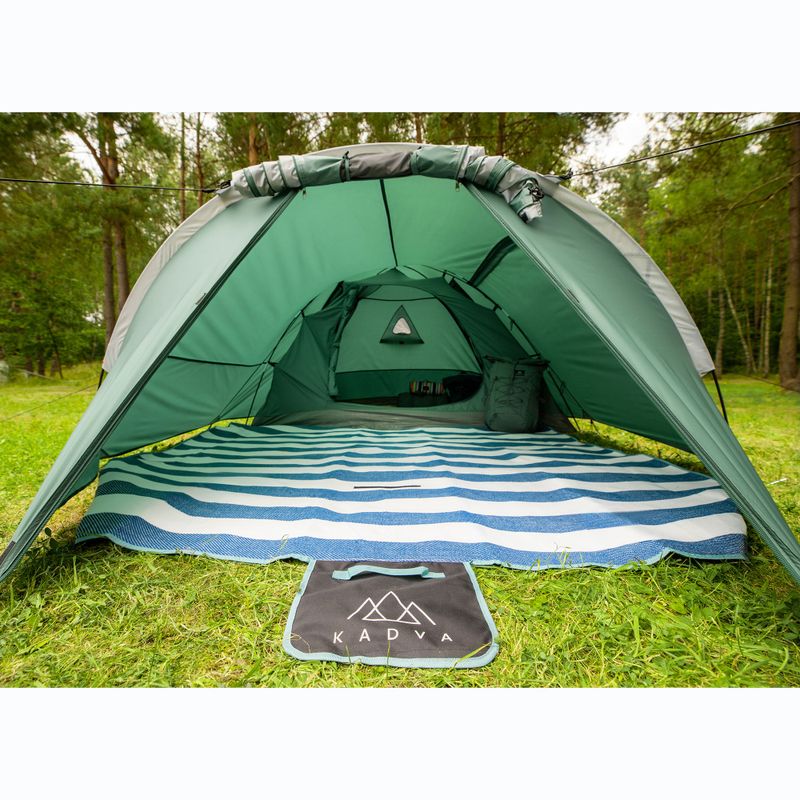 KADVA Tenda da campeggio per 3 persone Kavio 3 verde 25