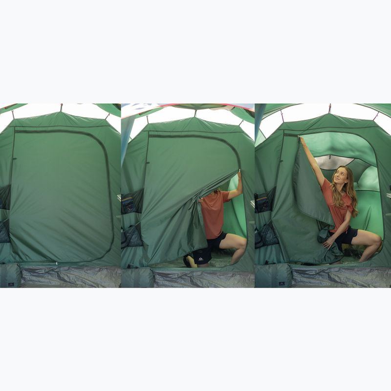 KADVA Kavio 4.1 Tenda da campeggio per 4 persone verde 5