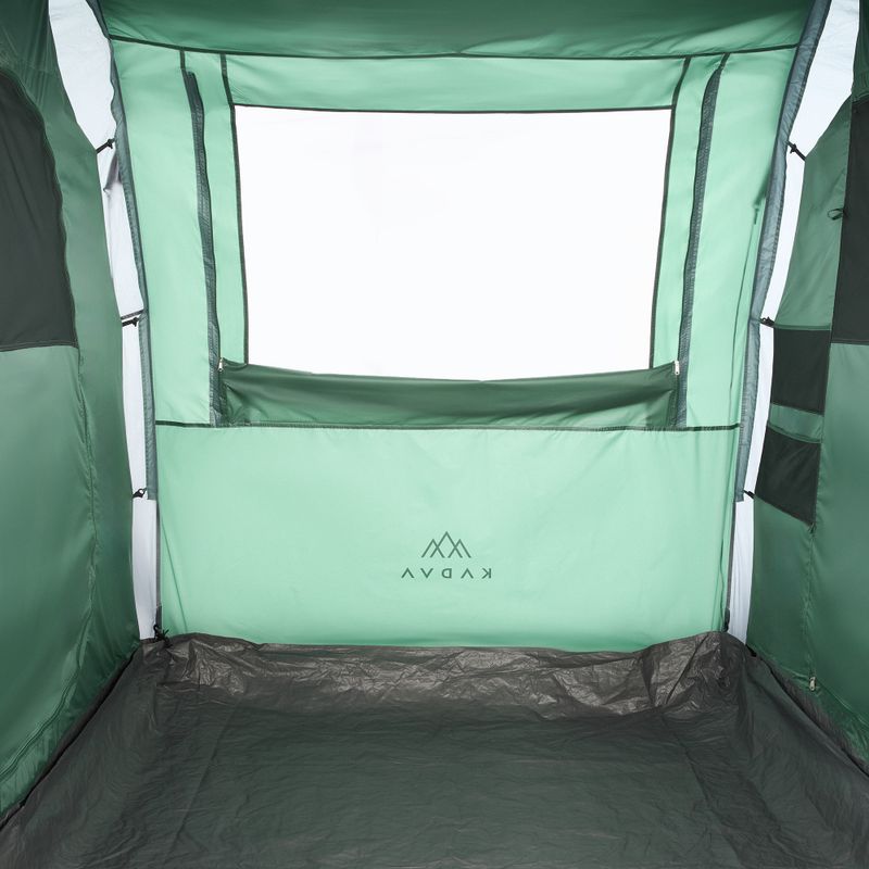 KADVA Kavio 4.2 Tenda da campeggio per 4 persone verde 7