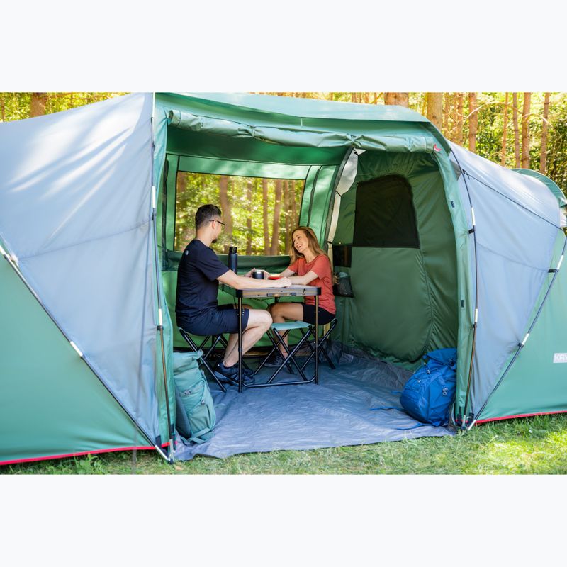 KADVA Kavio 4.2 Tenda da campeggio per 4 persone verde 16