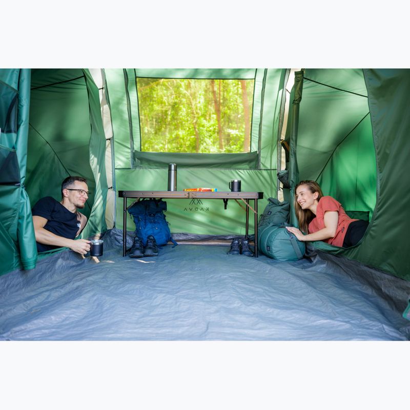 KADVA Kavio 4.2 Tenda da campeggio per 4 persone verde 18