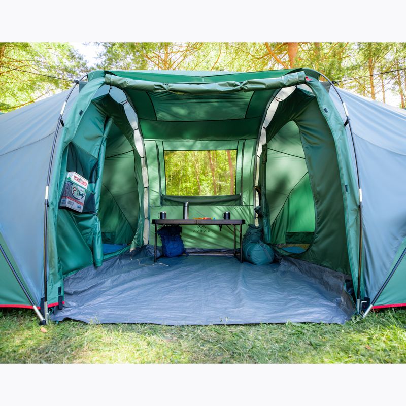 KADVA Kavio 4.2 Tenda da campeggio per 4 persone verde 20