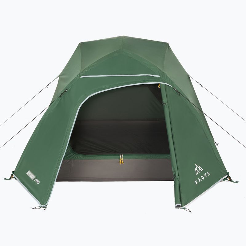 KADVA Expedit 3 pro 3 persone tenda da campeggio verde 4