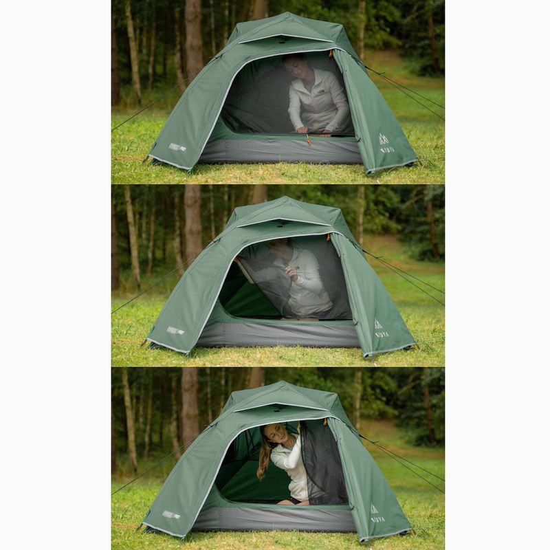 Tenda da campeggio per 3 persone KADVA Expedit 3 pro verde 15
