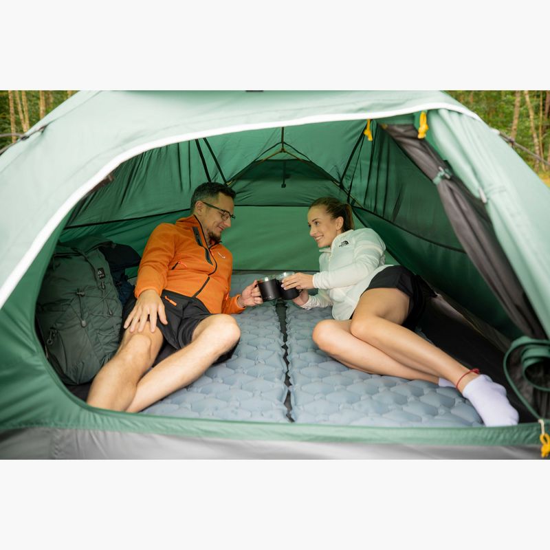 KADVA Expedit 3 pro 3 persone tenda da campeggio verde 17