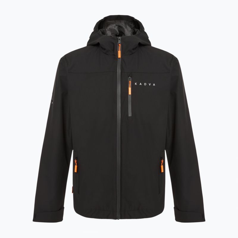 Giacca impermeabile da uomo KADVA Forest nera 13