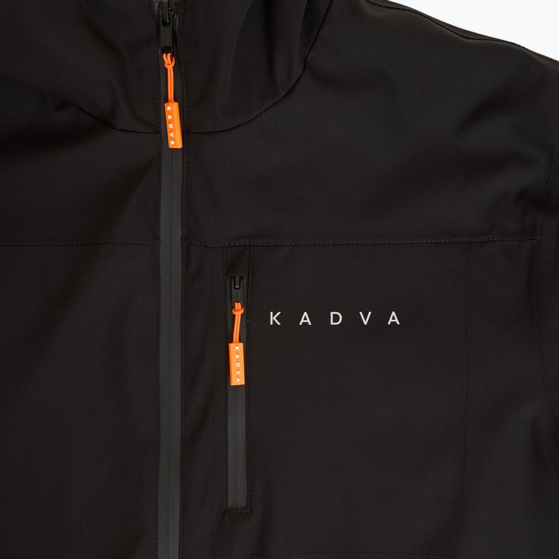 Giacca impermeabile da uomo KADVA Forest nera 18